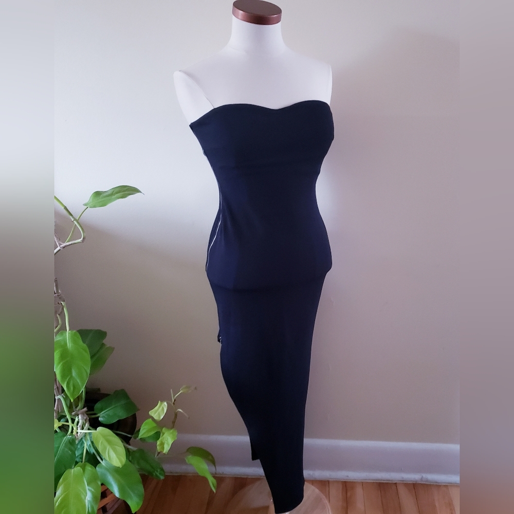 2/$35 Assymetrical NWT  Sweetheart Neckline Tube Dress - L